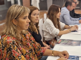 Algunos de los miembros de la carrera judicial asistentes al curso
